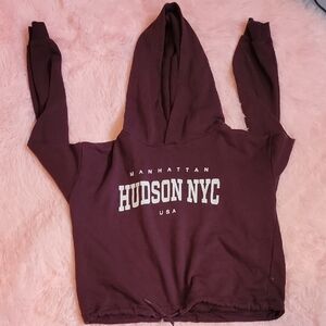 H&M Burgundy Hoodie